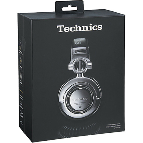 Best Buy: Technics Professional DJ Headphones Black/Silver RP-DH1250-S