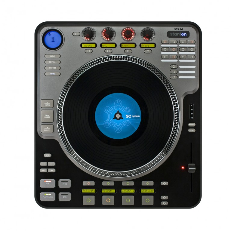Stanton SCS1D Midi Deck Control Surface w/ Motorized Platter - Shop l ...