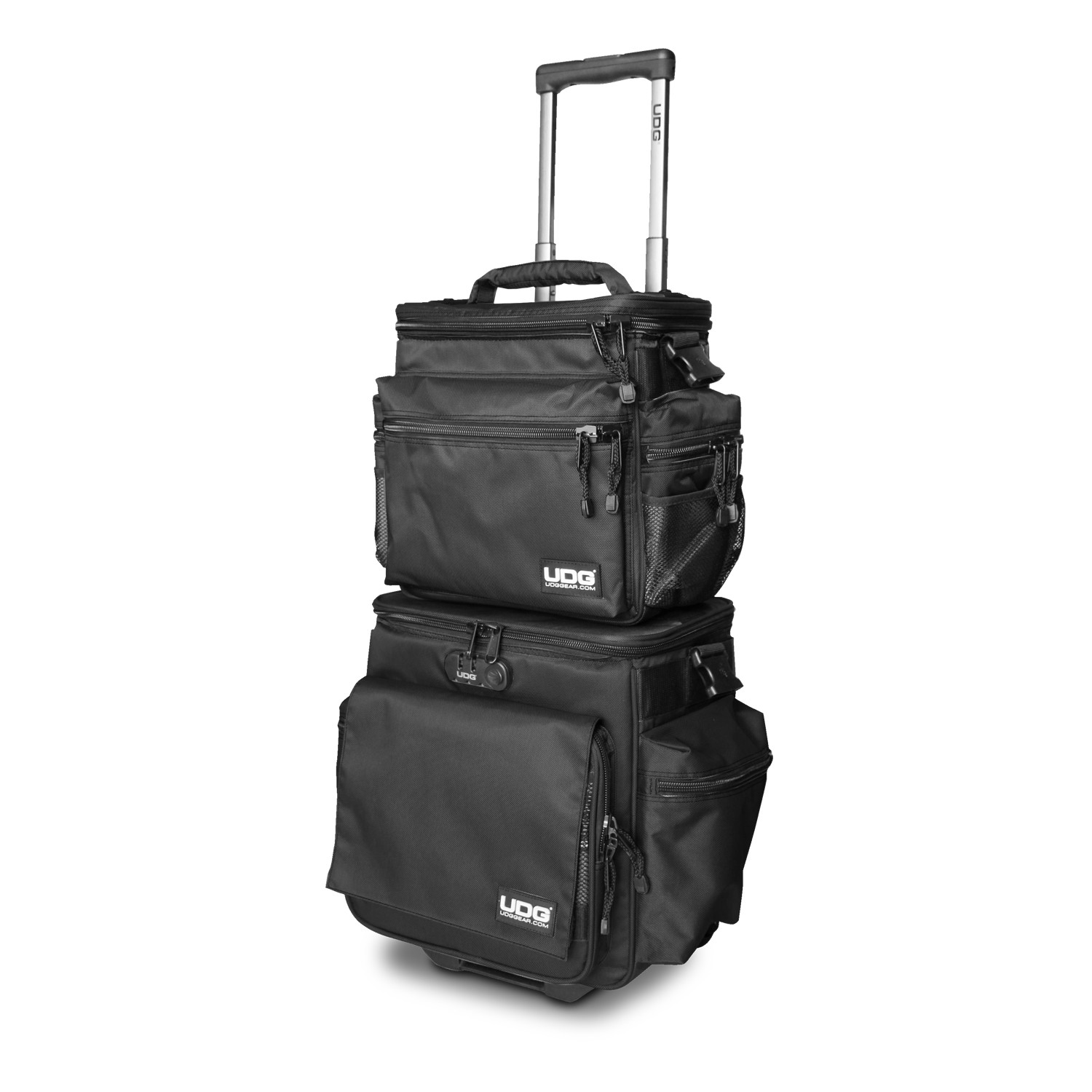 UDG Ultimate SlingBag Trolley Set DeLuxe Black