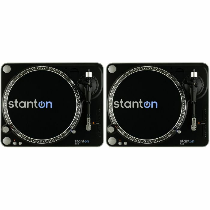 STANTON T.62 DJ TURNTABLE PACKAGE