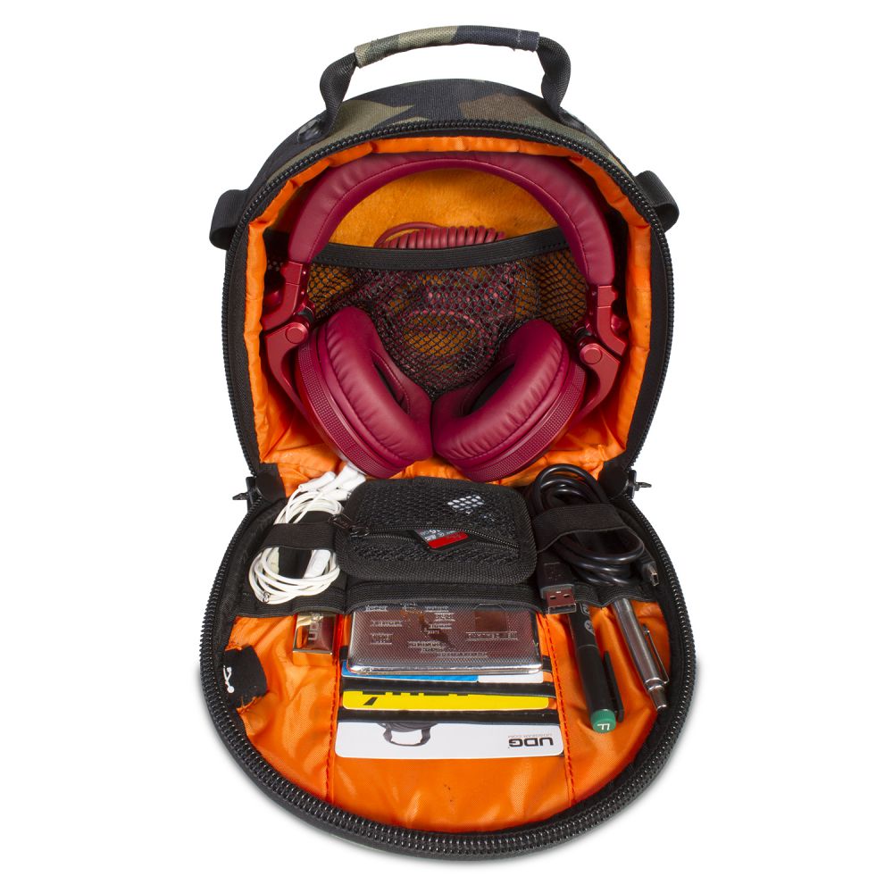 UDG Ultimate DIGI Headphone Bag Black Camo Orange Inside - Shop l ...