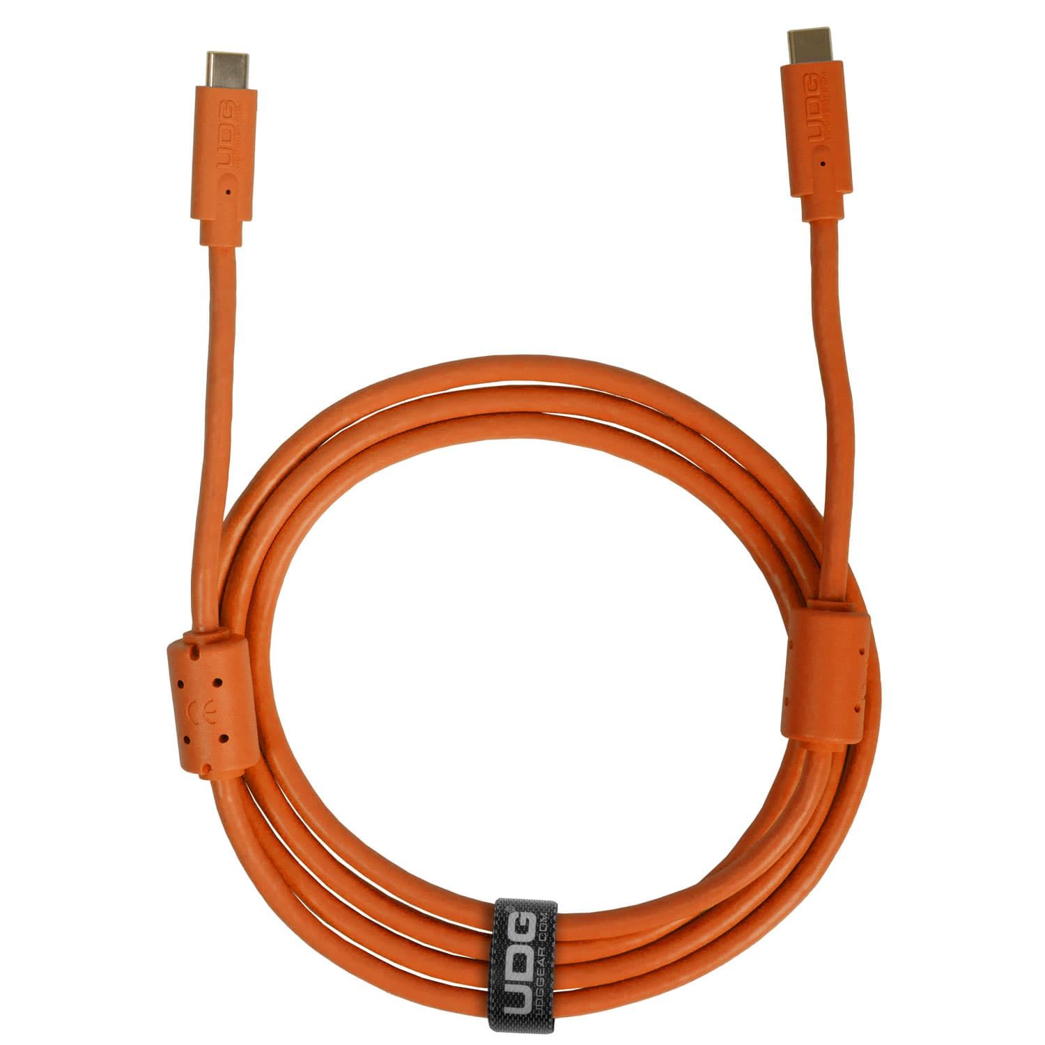 UDG Ultimate Audio Cable USB 3.2 C-C Orange Straight 1.5m - Shop l ...